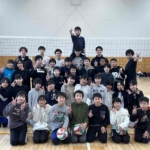 内定選手5名が宮田小学校へ訪問にいきました
